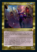 (Thick Stock Display Commander) Urza, Chief Artificer (040) (Retro) [The Brothers' War Commander]