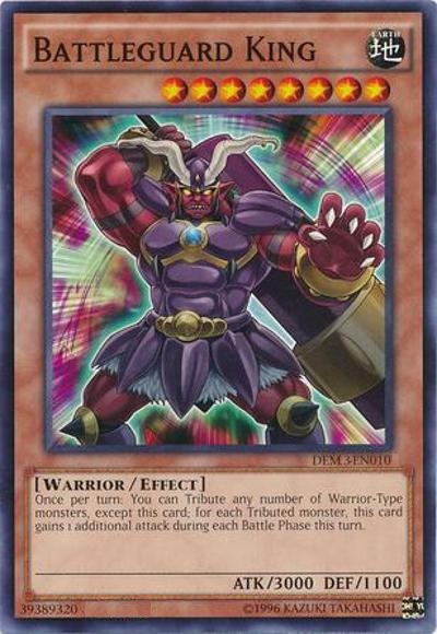 Battleguard King [DEM3-EN010] (Promo) Common
