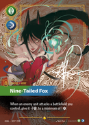 front of card Ahri, Nine-Tailed Fox (Overnumbered) (Signature) [Origins]