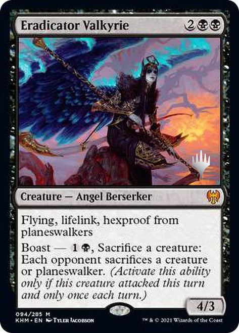 Eradicator Valkyrie (Promo Pack) [Kaldheim Promo Pack]
