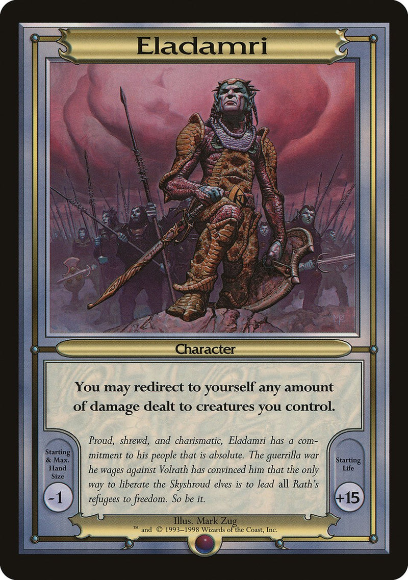 (Oversized Vanguard) Eladamri [Vanguard Series]