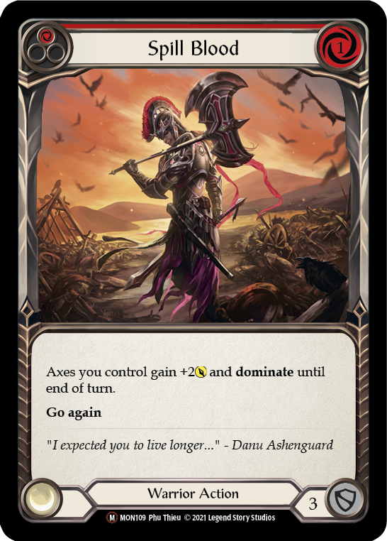 Spill Blood [U-MON109] (Monarch Unlimited) Unlimited Normal