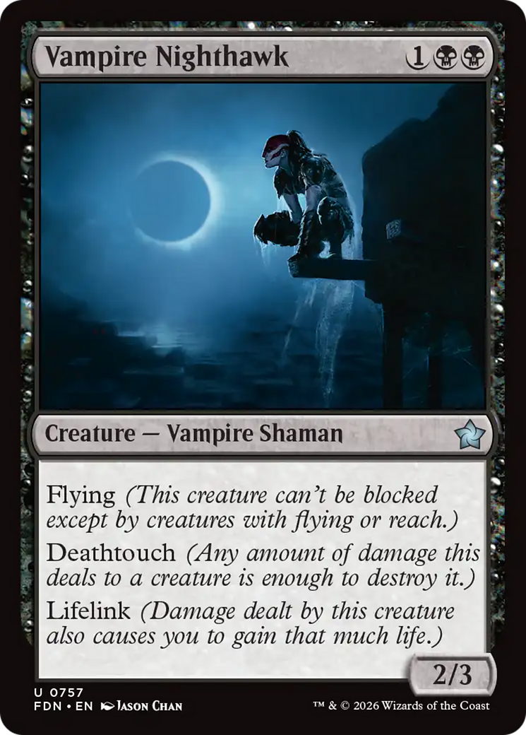 Vampire Nighthawk (0757) [Foundations]