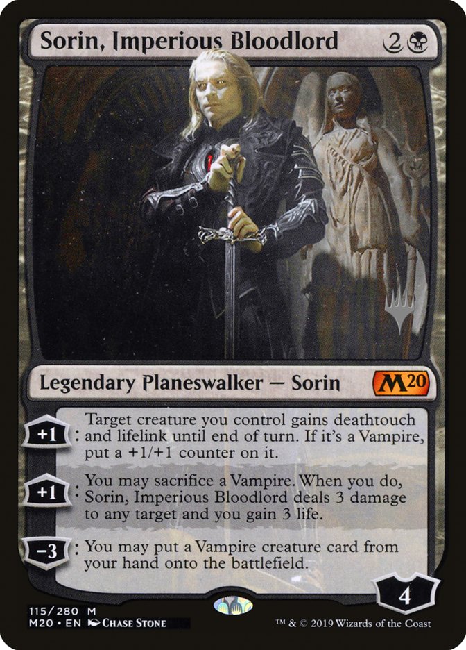 Sorin, Imperious Bloodlord (Promo Pack) [Core Set 2020 Promo Pack]
