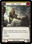 Argh... Smash! [CRU009] (Crucible of War) 1st Edition Normal