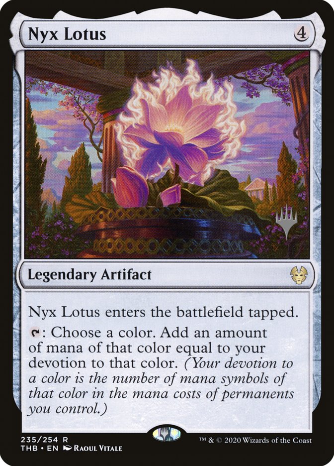 Nyx Lotus (Promo Pack) [Theros Beyond Death Promo Pack]