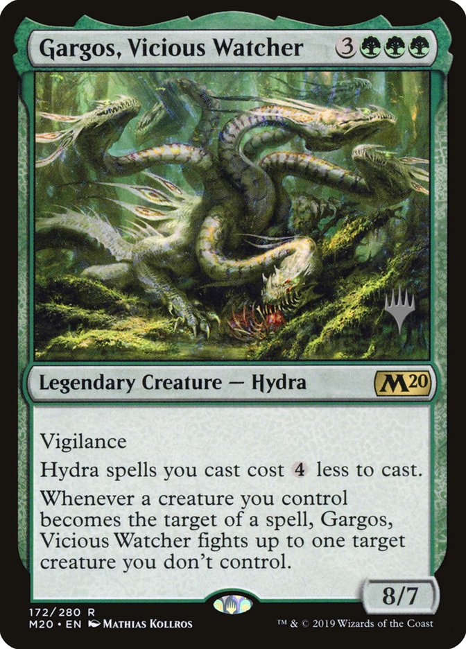 Gargos, Vicious Watcher (Promo Pack) [Core Set 2020 Promo Pack]