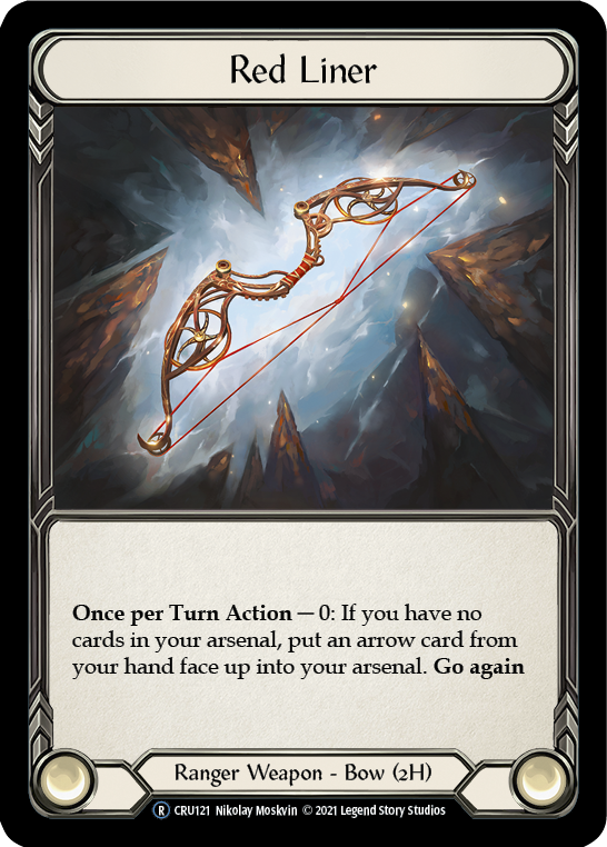 Red Liner [U-CRU121] (Crucible of War Unlimited) Unlimited Rainbow Foil