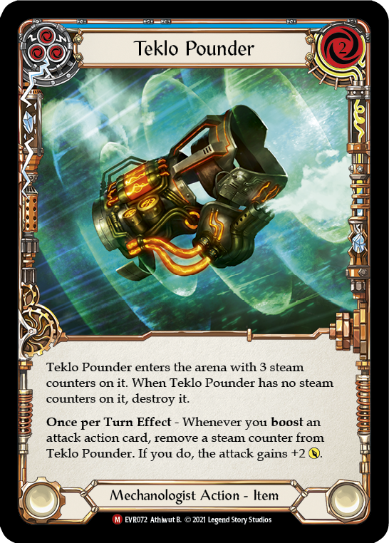 Teklo Pounder [EVR072] (Everfest) 1st Edition Rainbow Foil