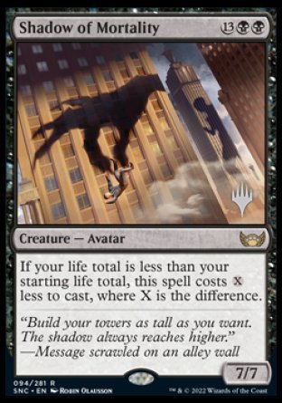 Shadow of Mortality (Promo Pack) [Streets of New Capenna Promo Pack]