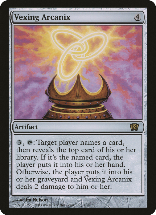 (Oversized) Vexing Arcanix [Eighth Edition Box Topper]