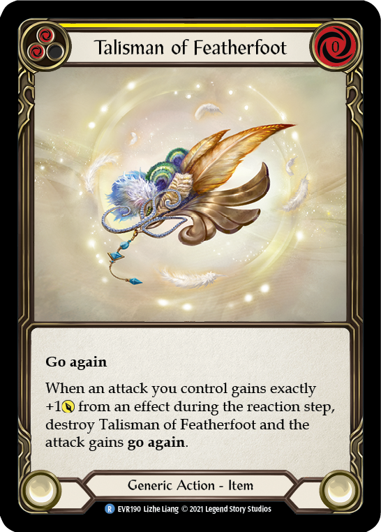 Talisman of Featherfoot [EVR190] (Everfest) 1st Edition Normal