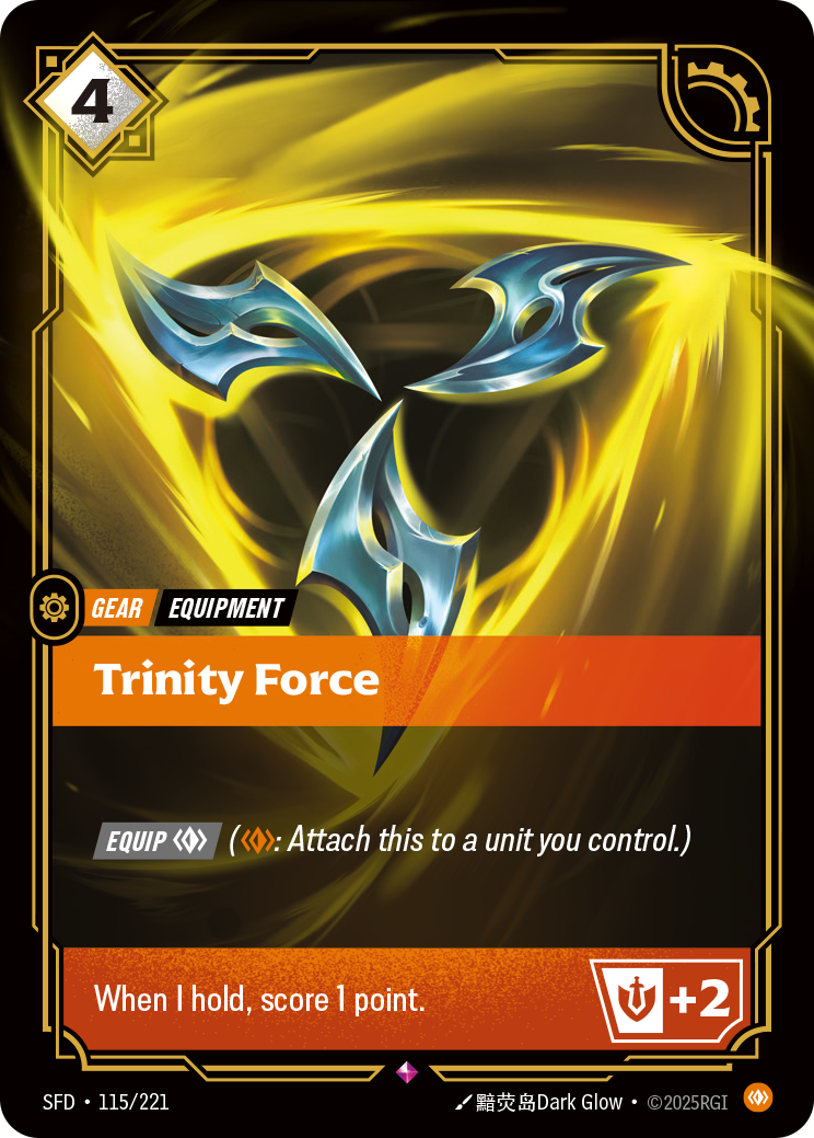front of card Trinity Force [Spiritforged] 115/221