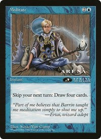 (Oversized) Meditate [Oversize Cards]