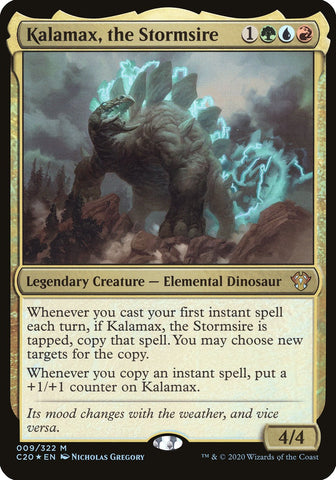 (Oversized) Kalamax, the Stormsire [Commander 2020 Oversized]