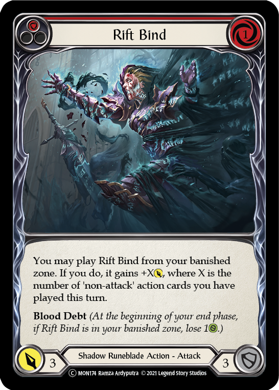 Rift Bind (Red) [U-MON174] (Monarch Unlimited) Unlimited Normal