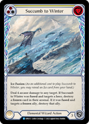 Succumb to Winter (Yellow) [UPR111] (Uprising) Rainbow Foil