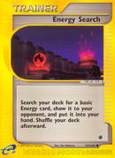 Energy Search (153/165) [Expedition: E-Card Base Set]
