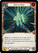 Zero to Sixty (Red) [U-ARC026] (Arcane Rising Unlimited) Unlimited Normal
