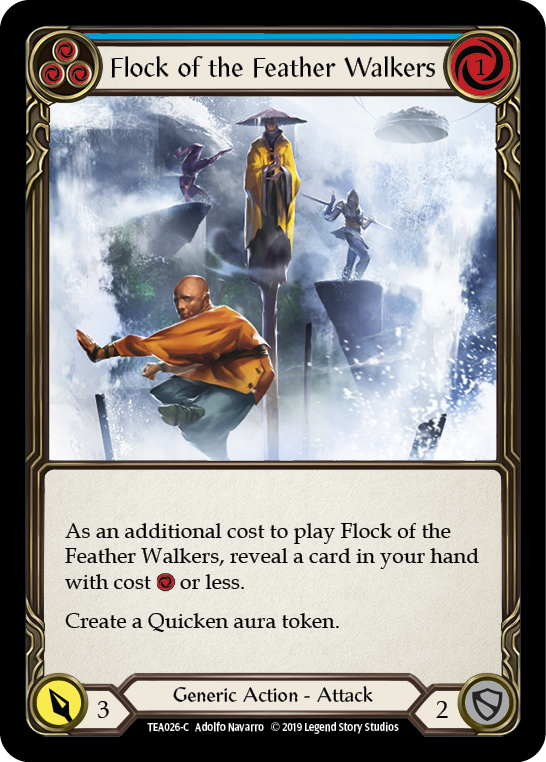 Flock of the Feather Walkers (Blue) [TEA026-C] (Dorinthea Hero Deck) 1st Edition Normal