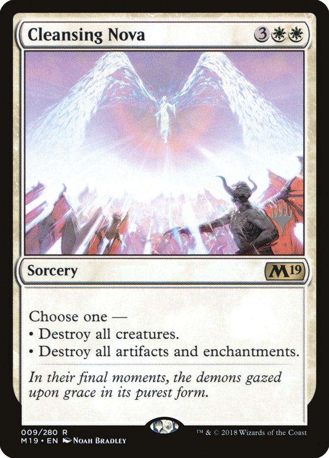 Cleansing Nova (Promo Pack) [Core Set 2019 Promo Pack]
