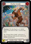 Macho Grande (Blue) [EVR029] (Everfest) 1st Edition Rainbow Foil