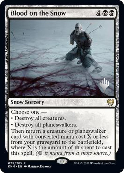 Blood on the Snow (Promo Pack) [Kaldheim Promo Pack]