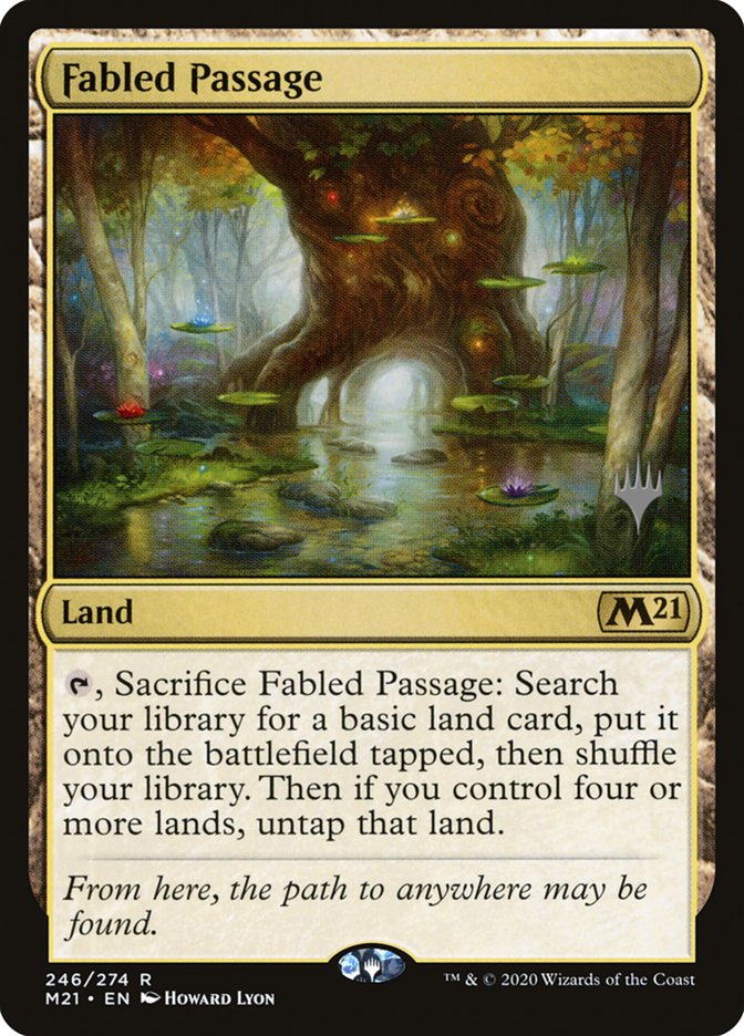 Fabled Passage (Promo Pack) [Core Set 2021 Promo Pack]
