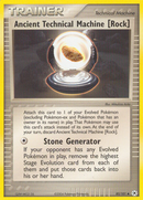 Ancient Technical Machine (Rock) (85/101) [EX: Hidden Legends]