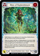 Rites of Replenishment (Blue) [BRI014] (Tales of Aria Briar Blitz Deck) 1st Edition Normal