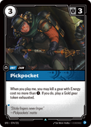 front of card Pickpocket [Spiritforged] 074/221