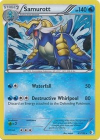 Samurott (41/149) (Cosmos Holo) (Blister Exclusive) (Black & White: Boundaries Crossed) [Theme Deck Exclusive]