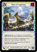 Rites of Lightning (Yellow) [U-ELE071] (Tales of Aria Unlimited) Unlimited Rainbow Foil