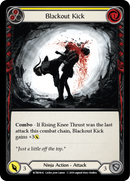 Blackout Kick (Yellow) [WTR090-R] (Welcome to Rathe) Alpha Print Rainbow Foil