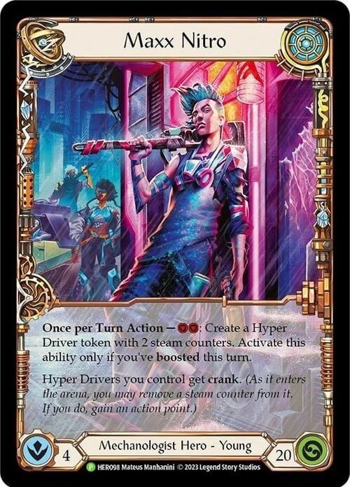 Maxx Nitro [HER098] (Bright Lights) Rainbow Foil