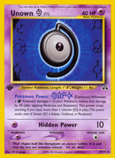 Unown (D) (47/75) [Neo Discovery 1st Edition]