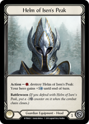 Helm of Isen's Peak [WTR042-C] (Welcome to Rathe) Alpha Print Cold Foil