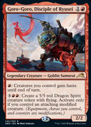 Goro-Goro, Disciple of Ryusei (Promo Pack) [Kamigawa: Neon Dynasty Promo Pack]