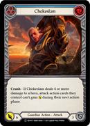 Chokeslam (Blue) [U-CRU037] (Crucible of War Unlimited) Unlimited Rainbow Foil