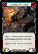 Annihilate the Armed (Blue) [DYN135] (Dynasty) Rainbow Foil