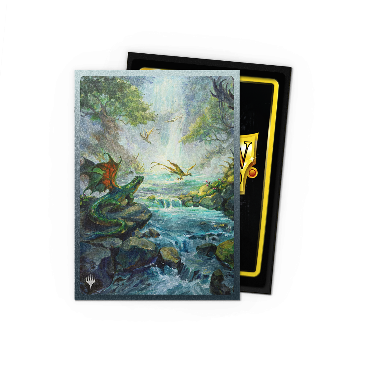 Dragon Shield: Standard 100ct Sleeves - Landfall Series - Misty Rainforest (Dual Matte)