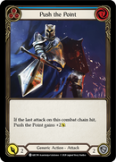 Push the Point (Blue) [U-ARC190] (Arcane Rising Unlimited) Unlimited Rainbow Foil