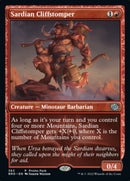 Sardian Cliffstomper (Promo Pack) [The Brothers' War Promo Pack]