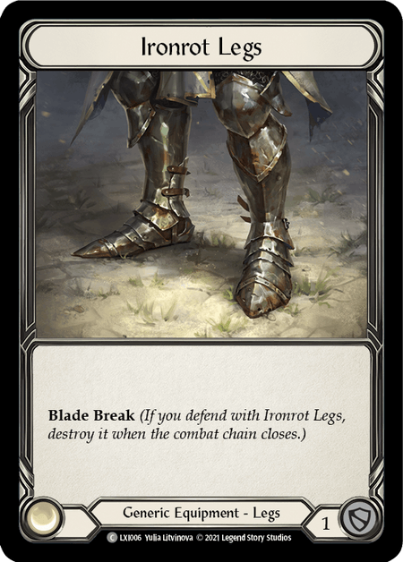 Ironrot Legs [LXI006] (Tales of Aria Lexi Blitz Deck) 1st Edition Normal