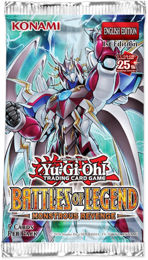 Battles of Legend: Monstrous Revenge - Booster Pack (1st Edition)