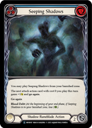 Seeping Shadows (Blue) [U-MON167-RF] (Monarch Unlimited) Unlimited Rainbow Foil
