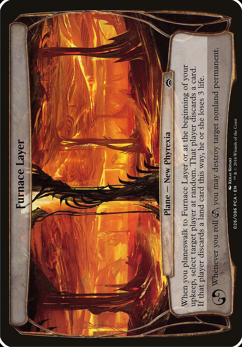 (Oversized Plane) Furnace Layer [Planechase Anthology Planes]