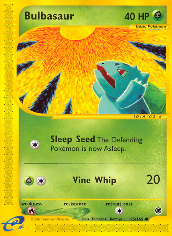 Bulbasaur (95/165) [Expedition: E-Card Base Set]