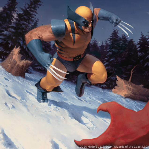Secret Lair Drop: Secret Lair x Marvel's Wolverine (Non-Foil Edition)