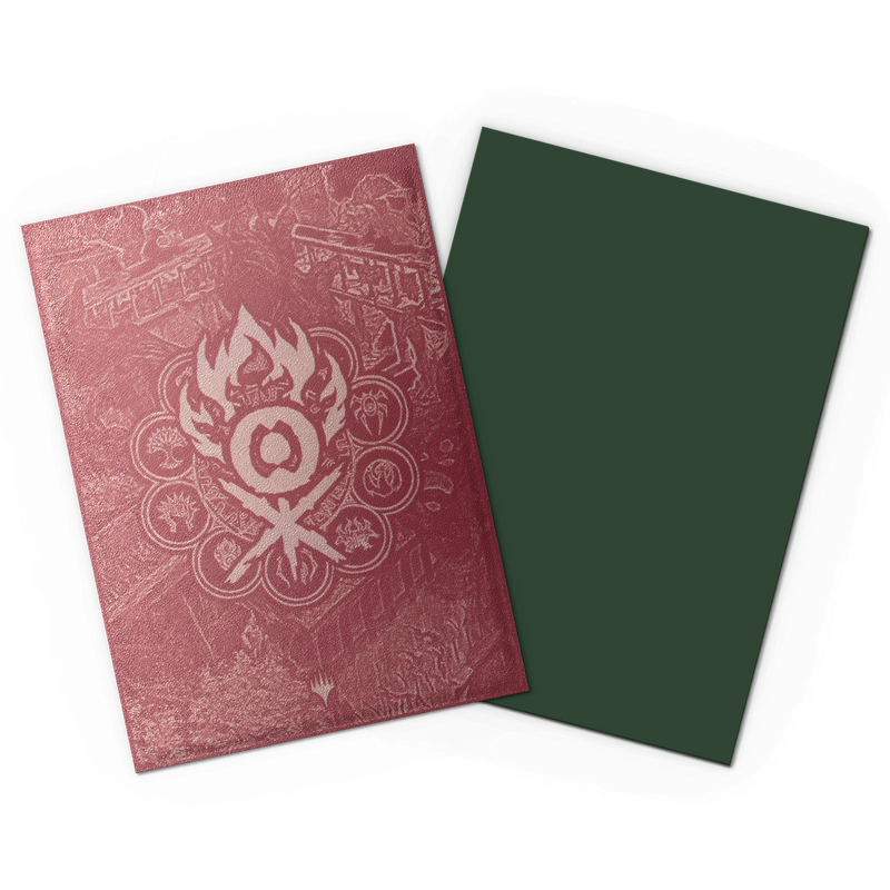 Dragon Shield: Standard 100ct Dual Matte Art Sleeves - Gruul Clans
